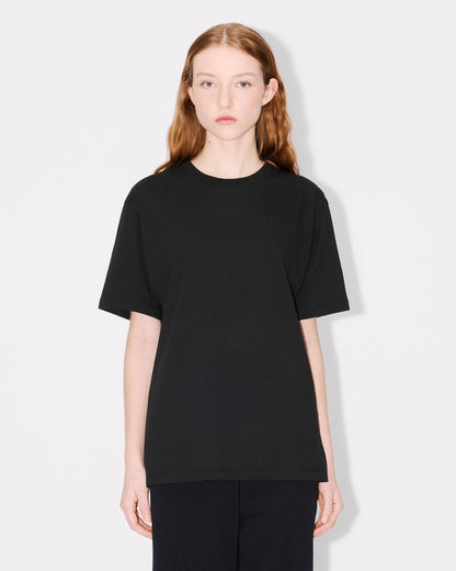 Kenzo Boke Flower 20 Embroidered Loose Tshirt In Cotton Women's