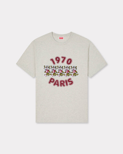 Kenzo Wild Tiger Embroidered Loose Tshirt In Cotton Women's