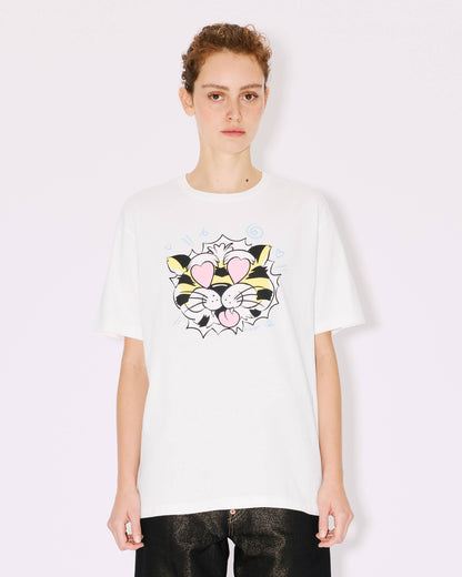 Kenzo Wild Tiger Loose Tshirt In Cotton Women's