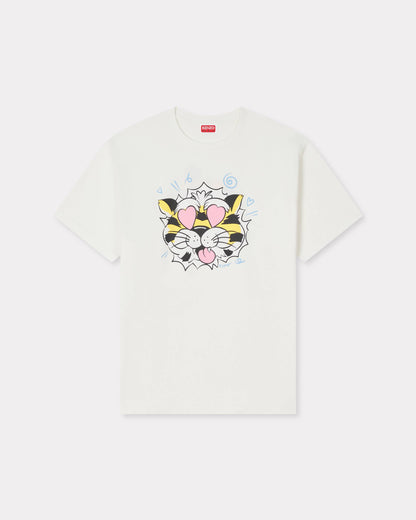 Kenzo Wild Tiger Loose Tshirt In Cotton Women's