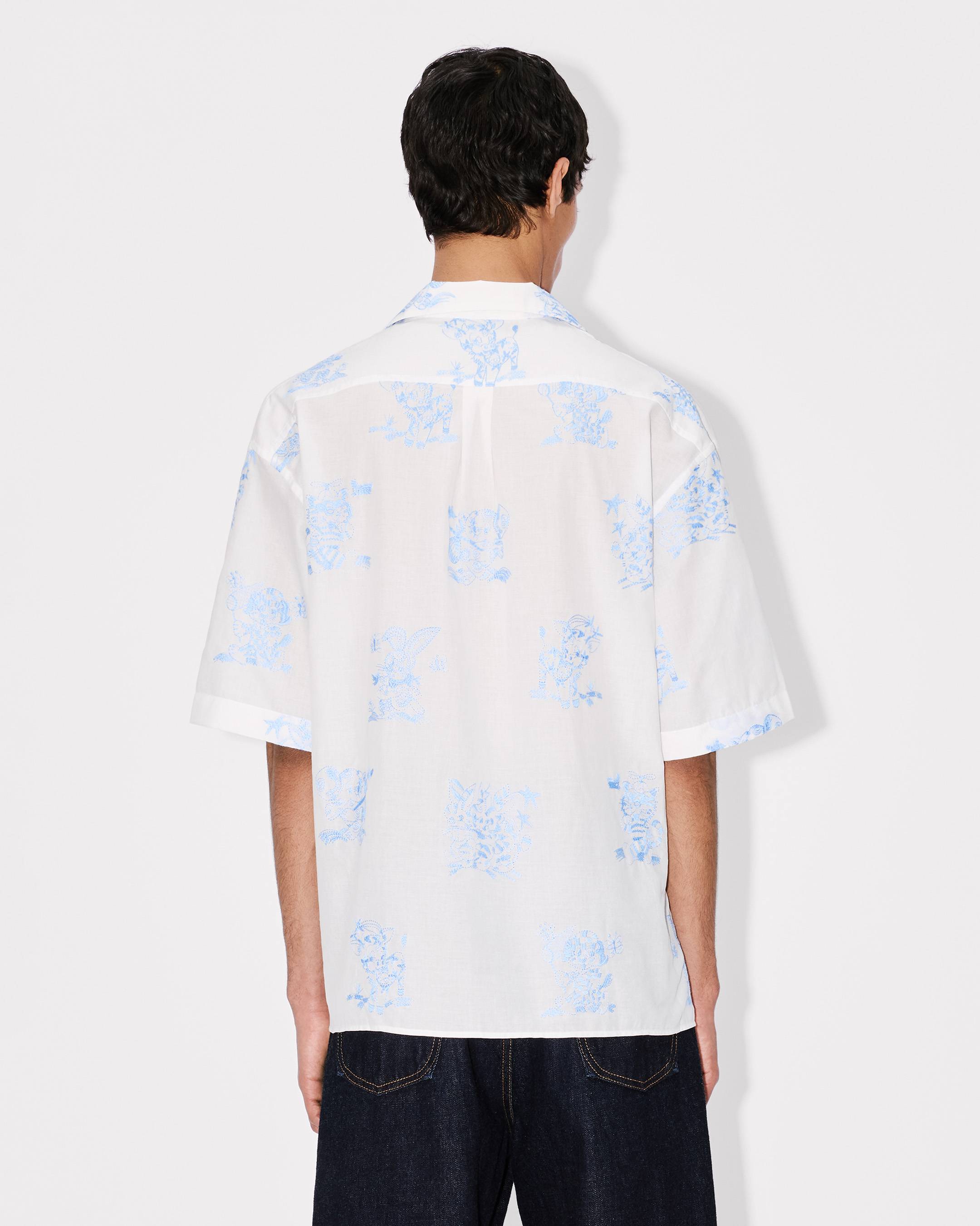 Kenzo Cartoon Hawaiian Short Sleeve Shirt