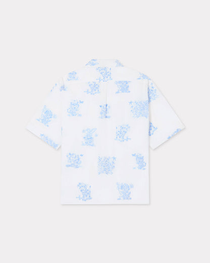 Kenzo Cartoon Hawaiian Short Sleeve Shirt