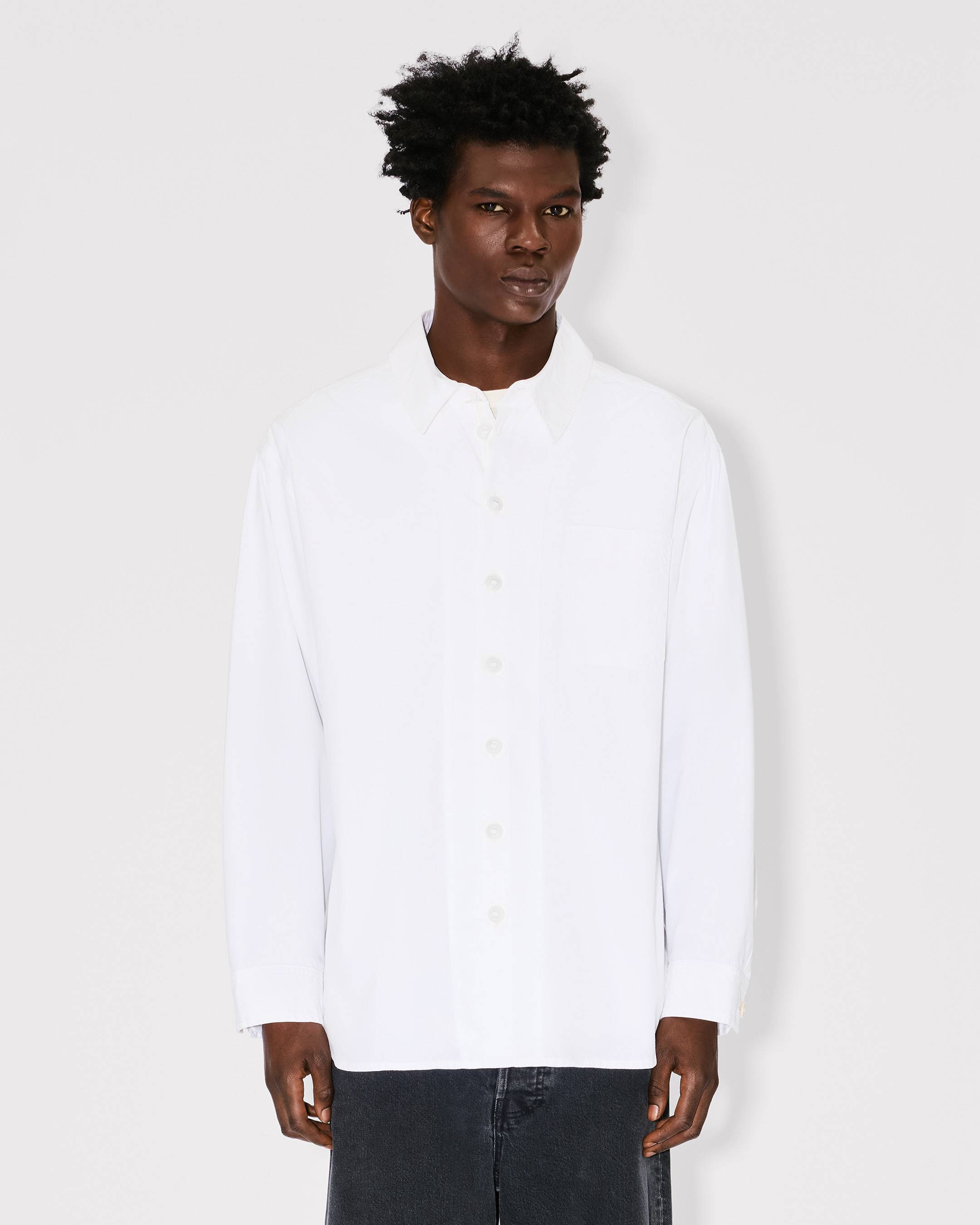 Kenzo Boke Flower 20 Baseball Shirt In Cotton