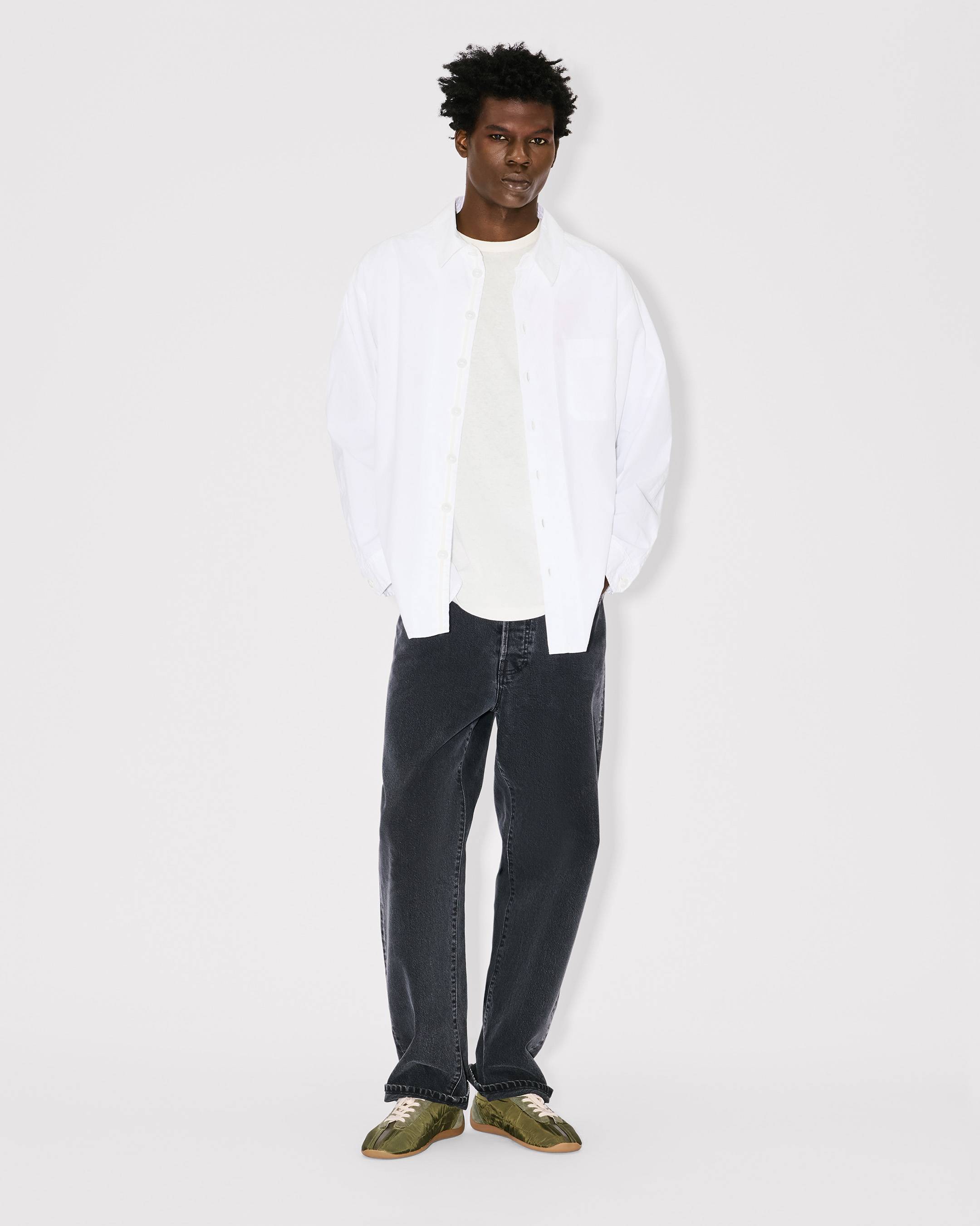 Kenzo Boke Flower 20 Baseball Shirt In Cotton