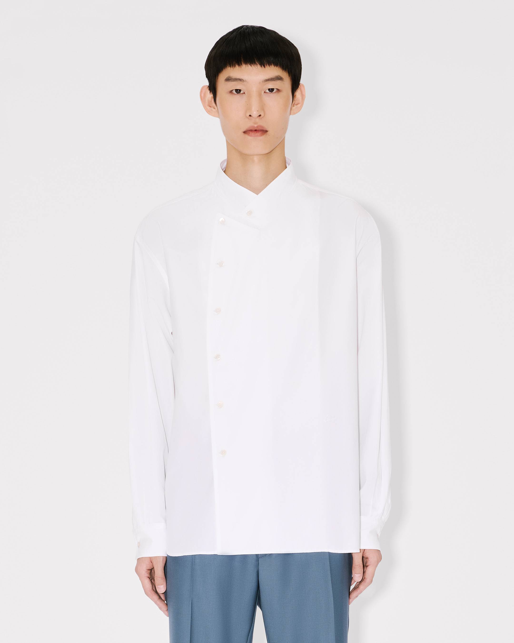 Kenzo Double Breasted Shirt In Cotton