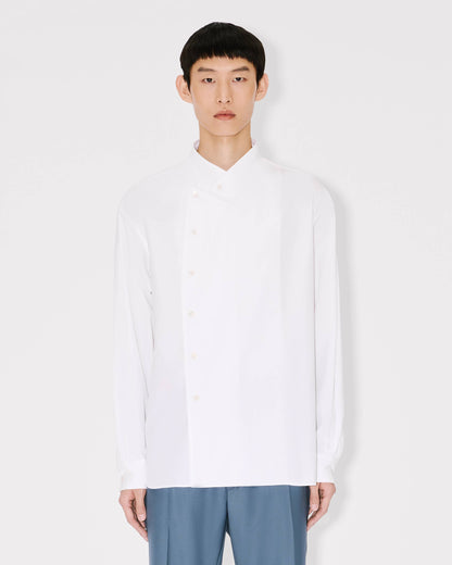 Kenzo Double Breasted Shirt In Cotton