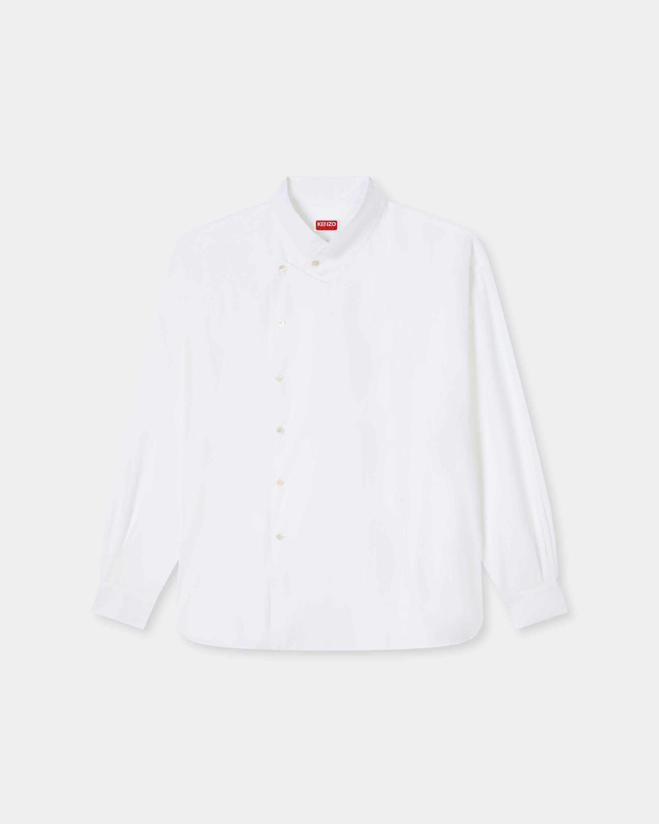 Kenzo Double Breasted Shirt In Cotton