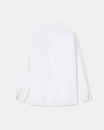 Kenzo Bow Collar Shirt In Cotton