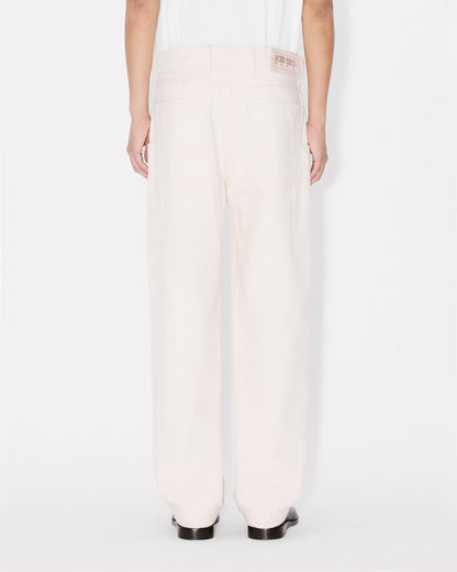 Kenzo Cargo Monkey Fit Jeans In Japanese Denim