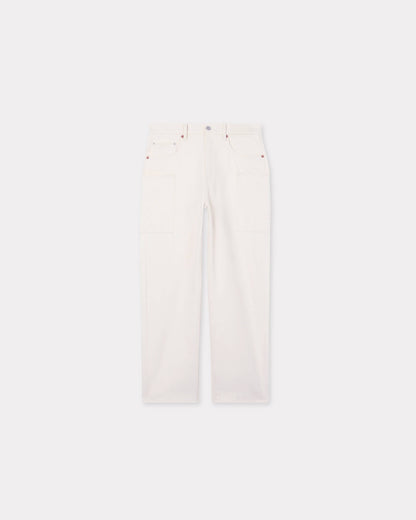 Kenzo Cargo Monkey Fit Jeans In Japanese Denim