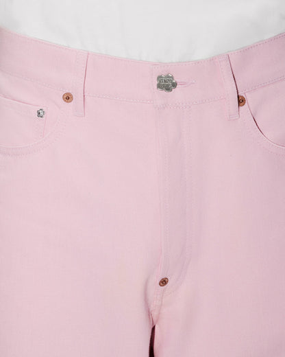 Kenzo Turn Up Wide Fit Jeans In Japanese Denim