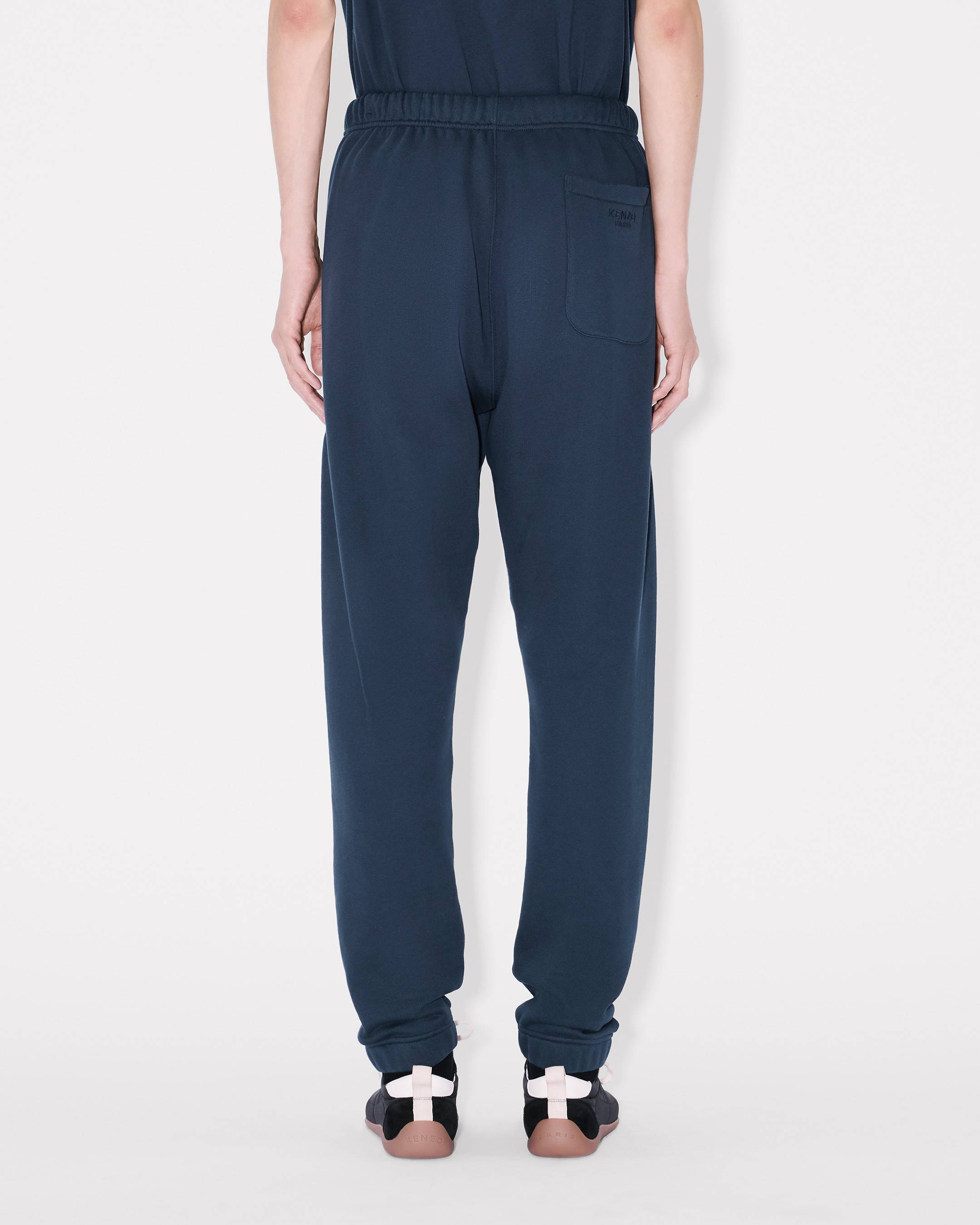 Kenzo Boke Flower Embroidered Jogpants In Cotton