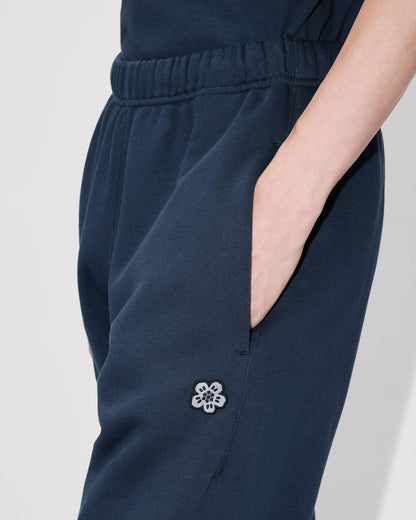 Kenzo Boke Flower Embroidered Jogpants In Cotton