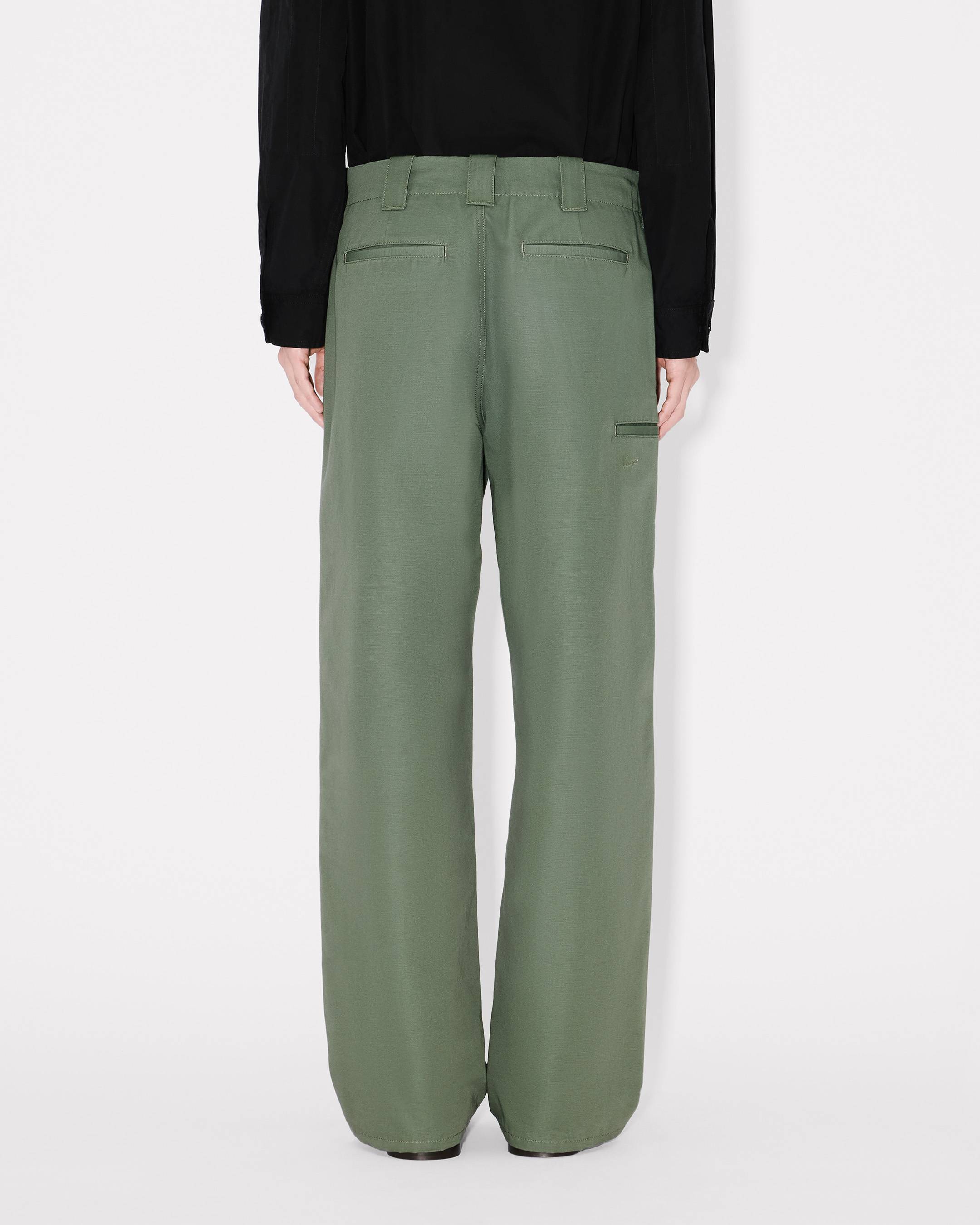 Kenzo Double Knee Chino In Cotton