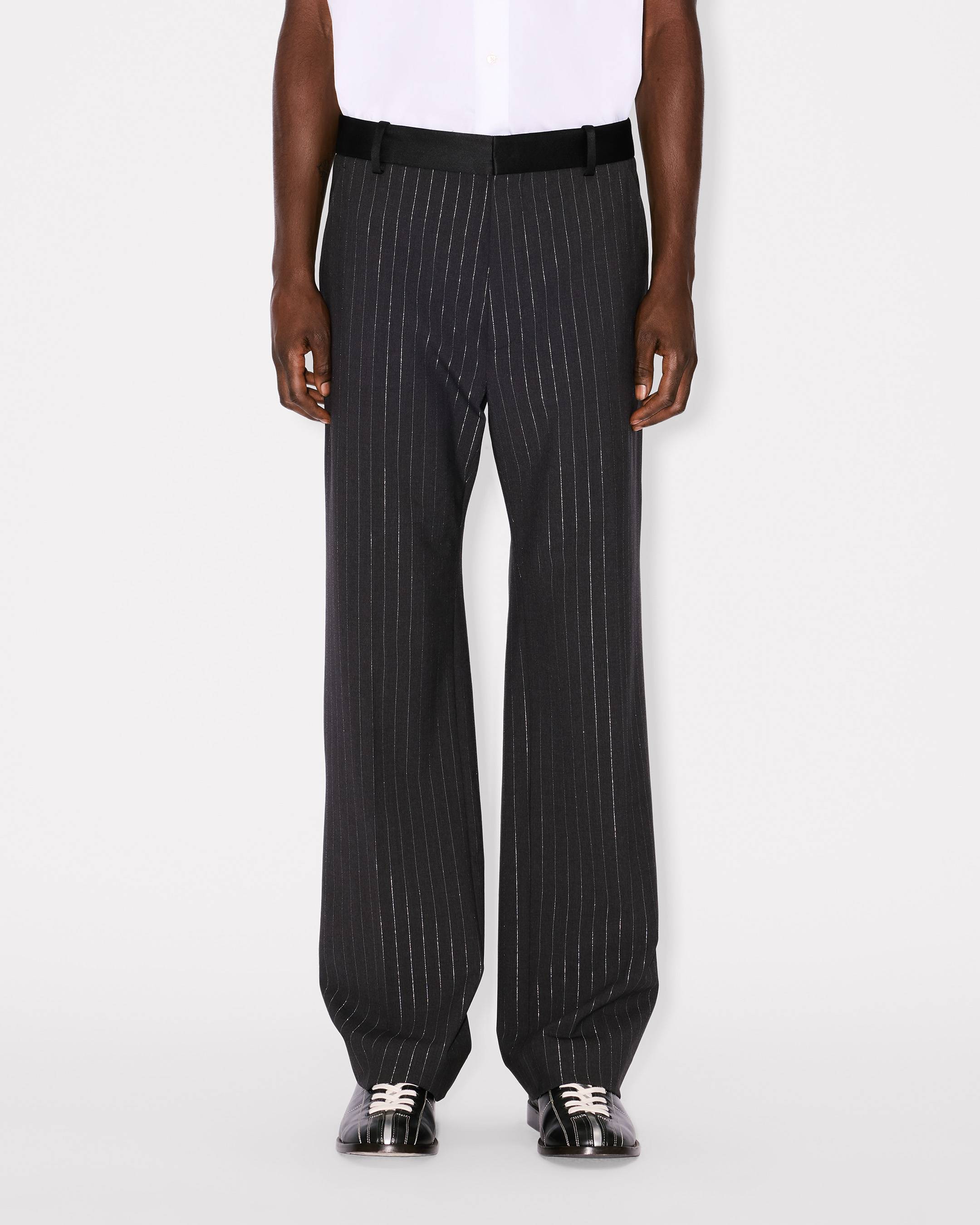Kenzo Stripes Straight Tailored Pants