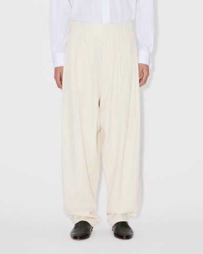 Kenzo Pleated Pants In Virgin Wool