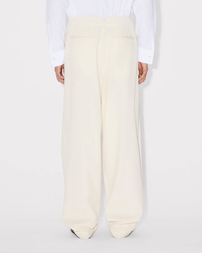 Kenzo Pleated Pants In Virgin Wool