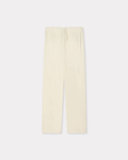 Kenzo Pleated Pants In Virgin Wool