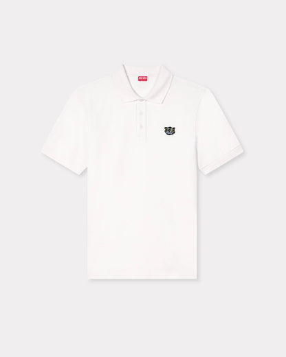 Kenzo Wild Tiger Slim Polo In Cotton