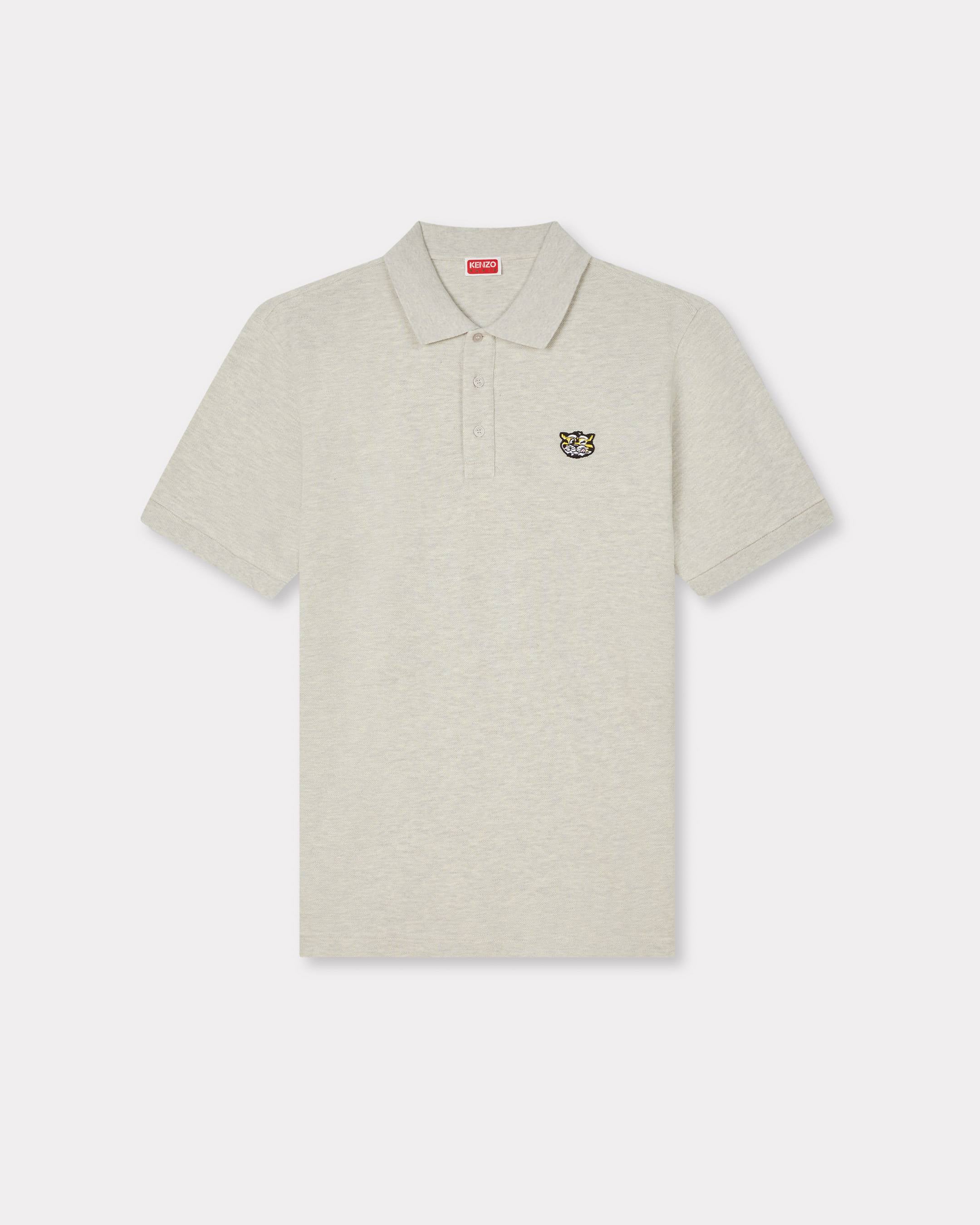 Kenzo Wild Tiger Slim Polo In Cotton
