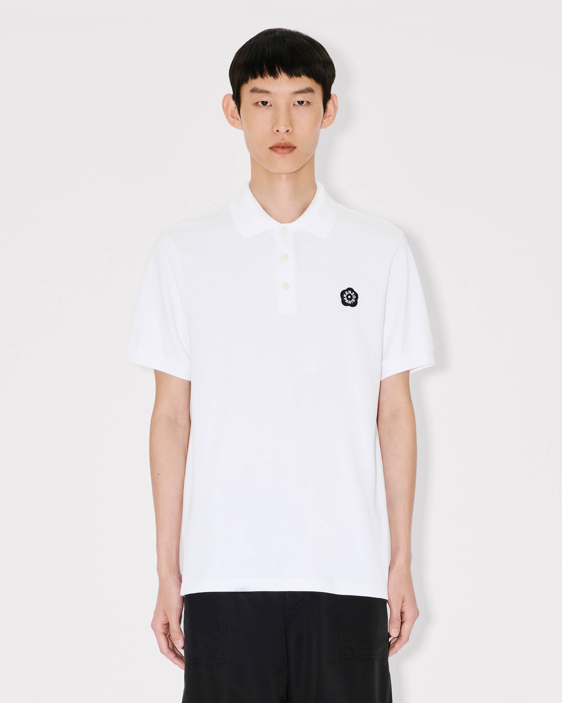 Kenzo Boke Flower 20 Slim Polo In Cotton