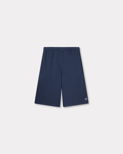 Kenzo Boke Flower Embroidered Shorts In Cotton