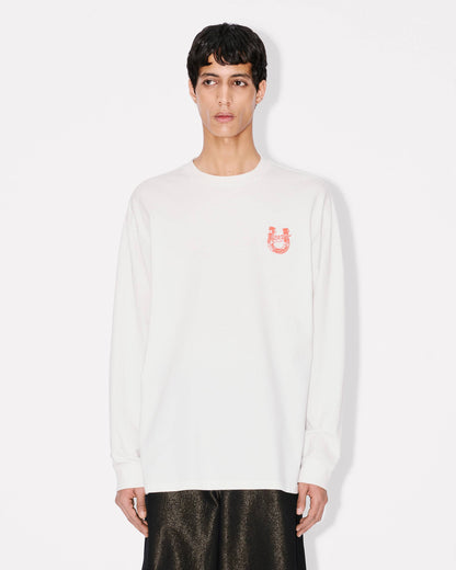 Kenzo Lunar New Year Relax Long Sleeve Tshirt In Cotton