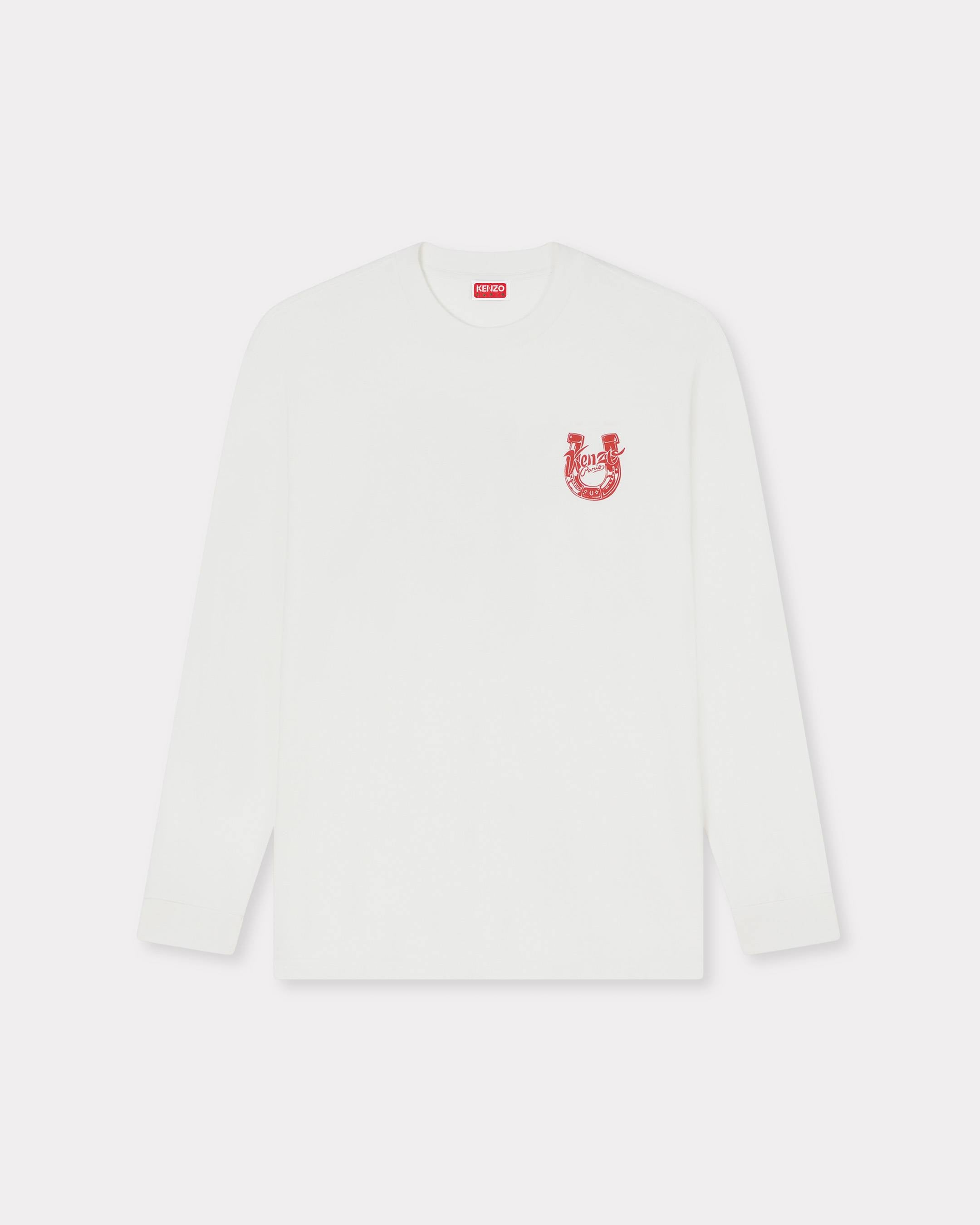 Kenzo Lunar New Year Relax Long Sleeve Tshirt In Cotton