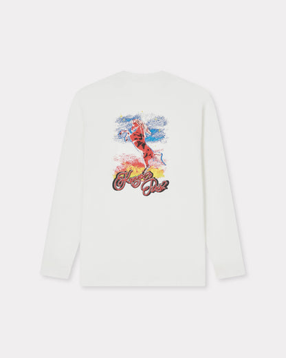 Kenzo Lunar New Year Relax Long Sleeve Tshirt In Cotton