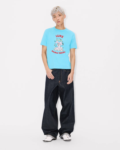 Kenzo Cartoon Slim Tshirt In Cotton