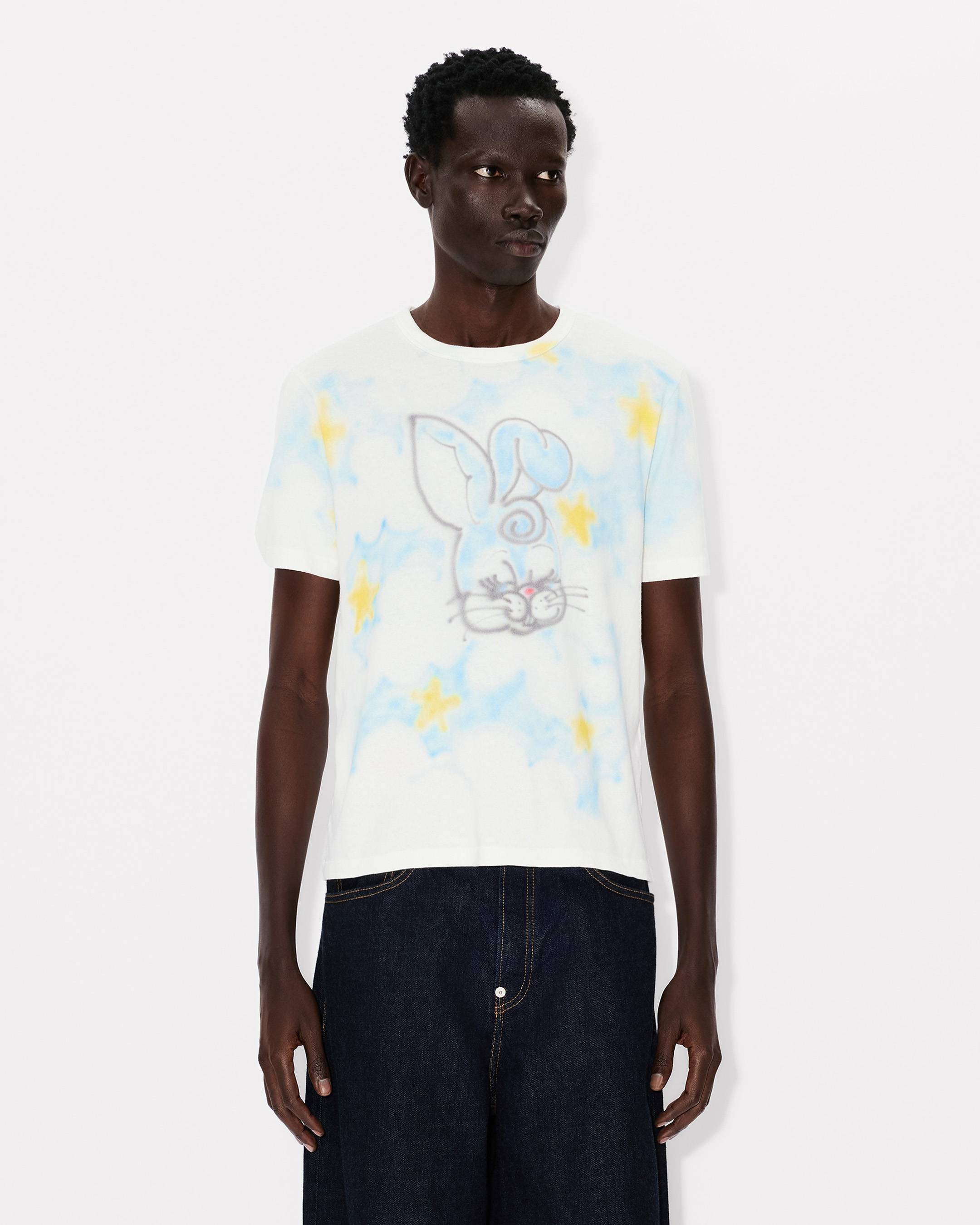 Kenzo Cartoon Slim Tshirt In Cotton