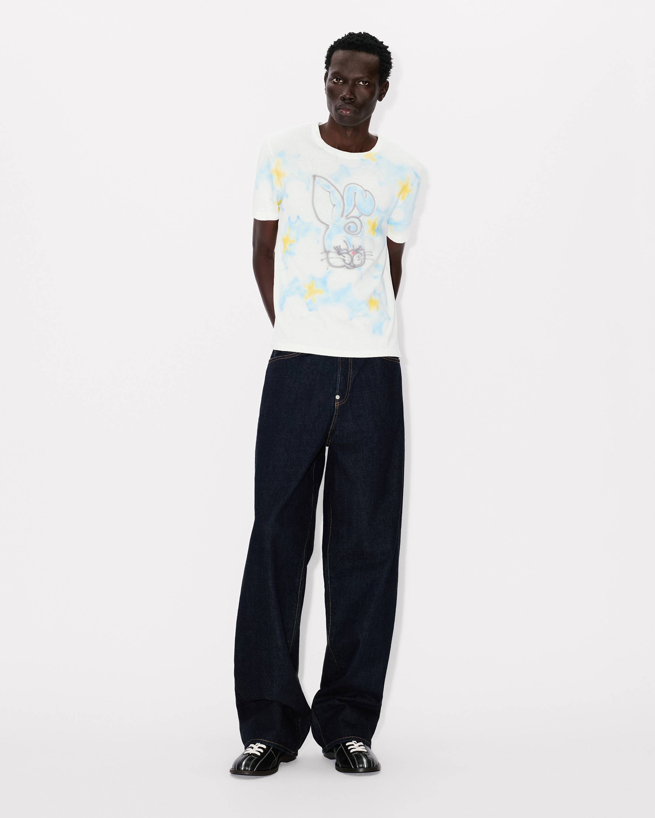 Kenzo Cartoon Slim Tshirt In Cotton