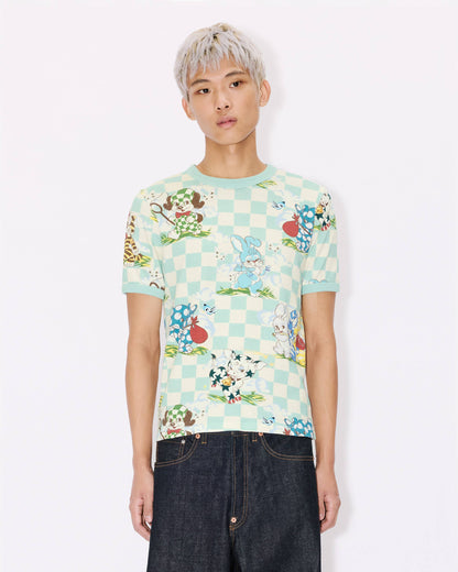 Kenzo Cartoon Slim Tshirt In Cotton