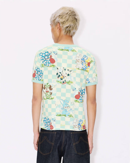 Kenzo Cartoon Slim Tshirt In Cotton