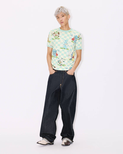 Kenzo Cartoon Slim Tshirt In Cotton