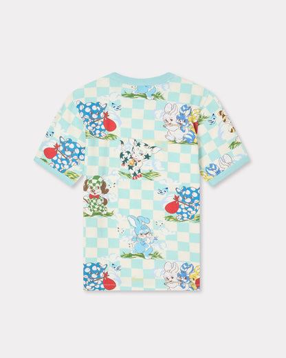 Kenzo Cartoon Slim Tshirt In Cotton