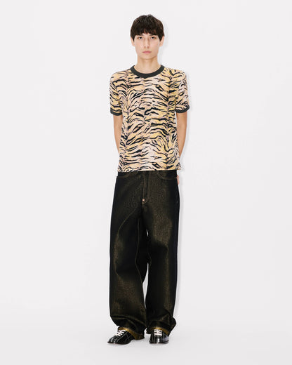 Kenzo Tiger Slim Tshirt In Cotton