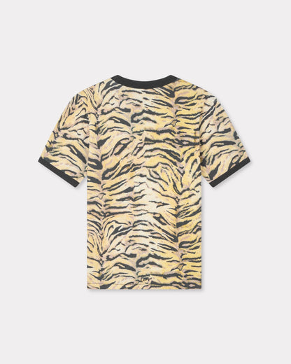 Kenzo Tiger Slim Tshirt In Cotton