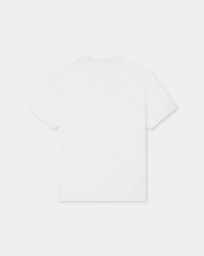 Kenzo Wild Tiger Embroidered Tshirt In Cotton