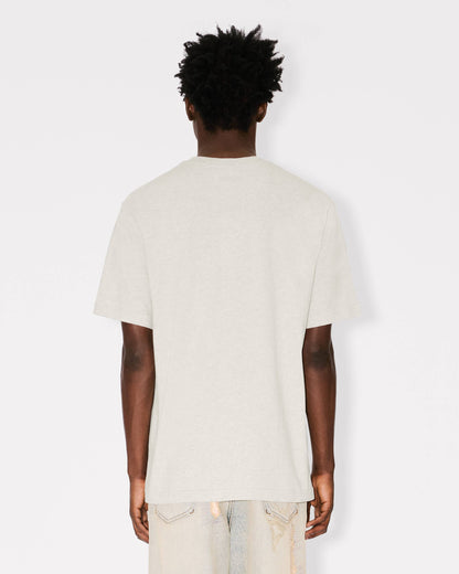 Kenzo Wild Tiger Embroidered Tshirt In Cotton