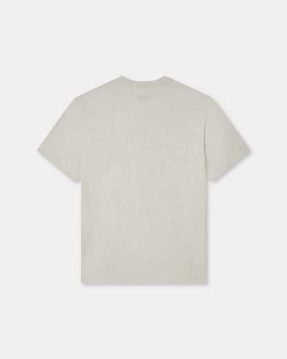 Kenzo Wild Tiger Embroidered Tshirt In Cotton