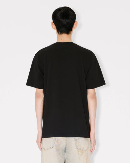 Kenzo Wild Tiger Embroidered Tshirt In Cotton