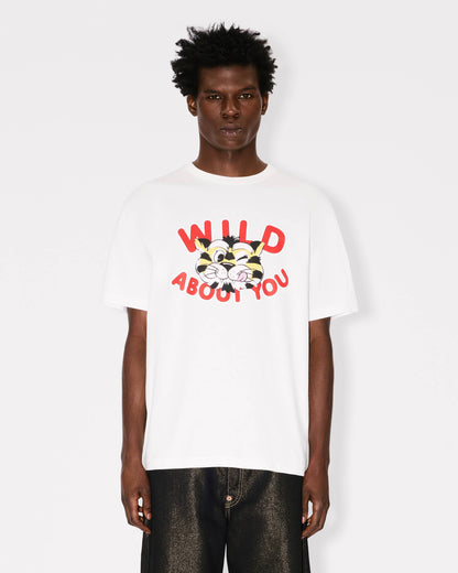 Kenzo Wild Tiger Tshirt In Cotton