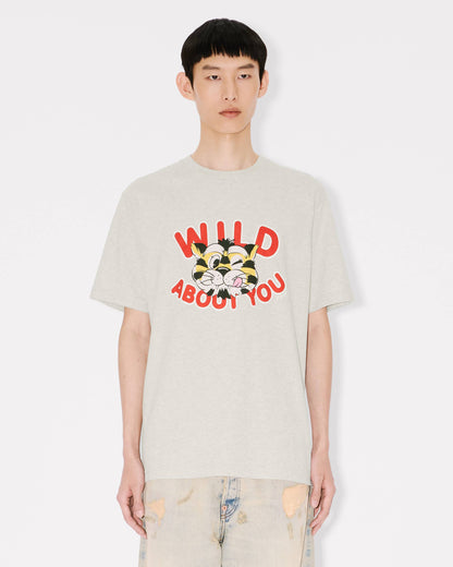 Kenzo Wild Tiger Tshirt In Cotton