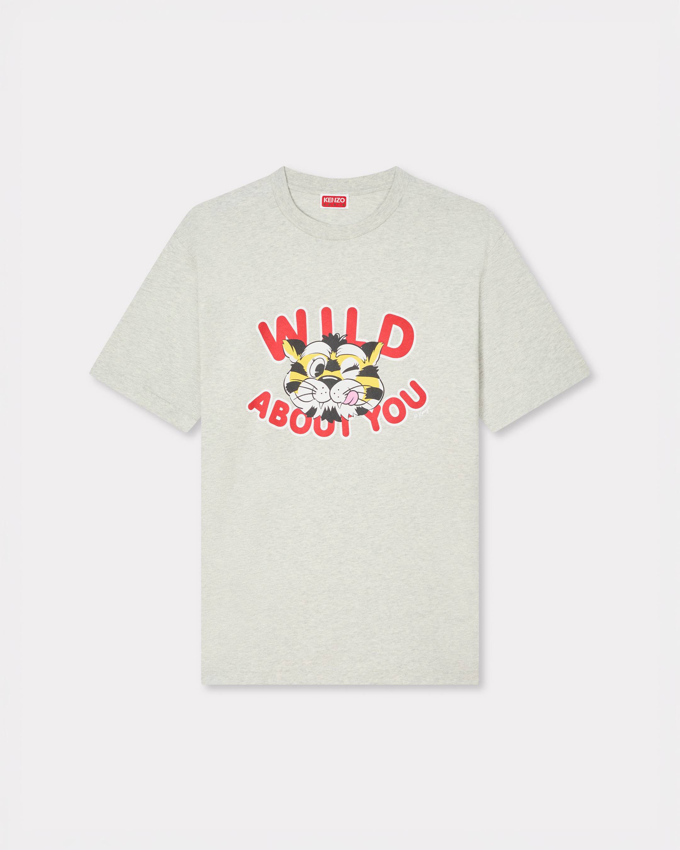 Kenzo Wild Tiger Tshirt In Cotton