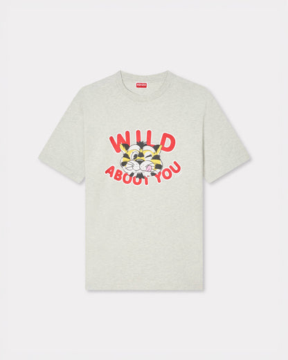 Kenzo Wild Tiger Tshirt In Cotton