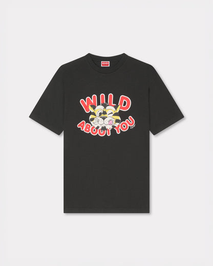 Kenzo Wild Tiger Tshirt In Cotton