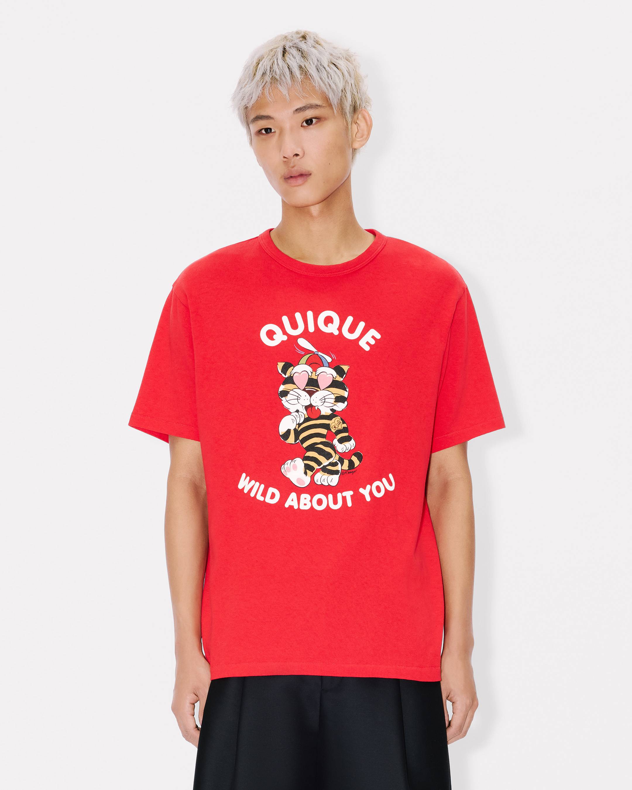 Kenzo Cartoon Genderless Tshirt In Cotton