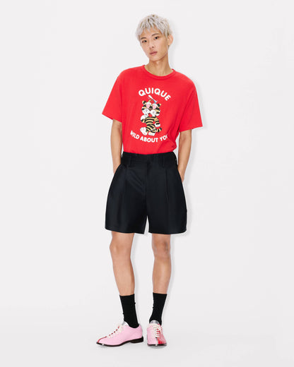 Kenzo Cartoon Genderless Tshirt In Cotton