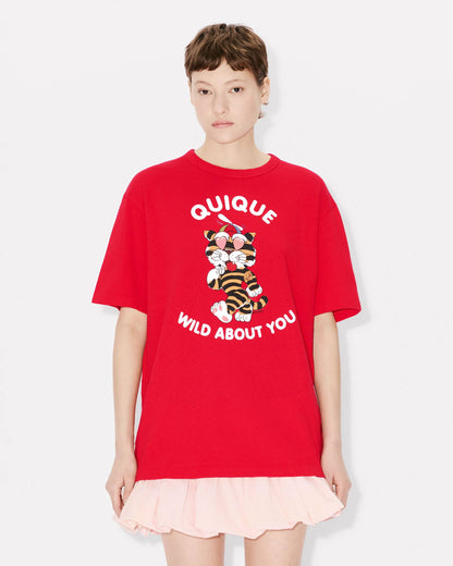 Kenzo Cartoon Genderless Tshirt In Cotton
